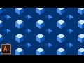 Isometric Cube Pattern Effect - Illustrator Tutorial