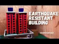 Eart uake Resistant Building Model Disaster Management Project DIY Nakul Sahu Art