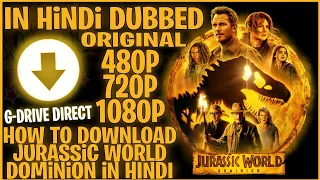 how to download jurassic world dominion in hindi download jurassic world dominion in hindi dubbed