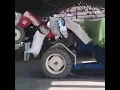 Swaraj 724 accident with trolley