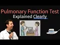 Pulmonary Function Test PFT Explained Clearly - Procedure Spirometry FEV1