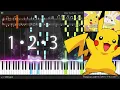Download Lagu 【TV】Pokémon (2019) Opening - 1・2・3 (Piano)