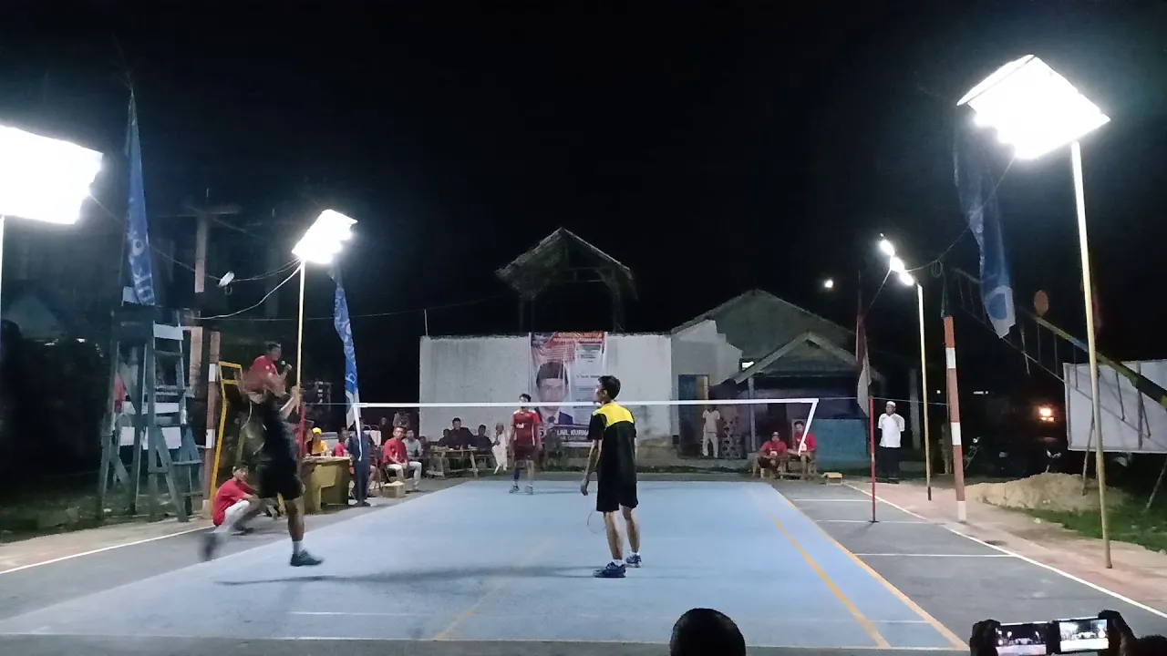 Gawe Lapangan Badminton , Mjx B5W