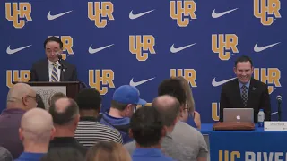 UCR Athletics Director Introductory Full Press Conference