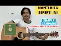 Download Lagu TUTORIAL PETIKAN (Nanti Kita Seperti Ini - Batas Senja) (Tutorial Gitar) Chord Asli Gampang!