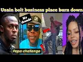 Usain bolt place catch fire, new vybzkartel Pepa challenge trend on tiktok , confuse jamaica women