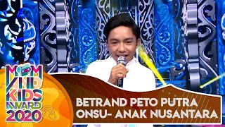 Download SEMANGAT BANGET! Betrand Peto Putra Onsu [ANAK NUSANTARA] - Mom and Kids Award 2020 MP3