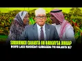 Lagu Xog Sirdoonkii Carabta oo Hargeysa lagu qabtay \u0026 Hooyo  Gurigeeda lagu haysto Ceebta laga faafiyey?