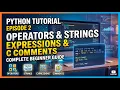 Episode 2 - Operators Expression String and Comments A-Z