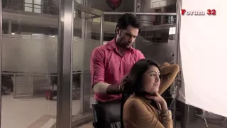 arjun bts shaleen and mrunal shooting the choking scene screen journal