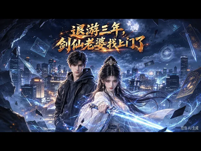 (超清新剧)退游三年,剑仙老婆找上门了