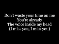 Lagu blink-182 - I Miss You (lyrics)
