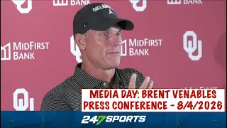 OU Media Day Oklahoma HC Brent Venables press conference - 2026