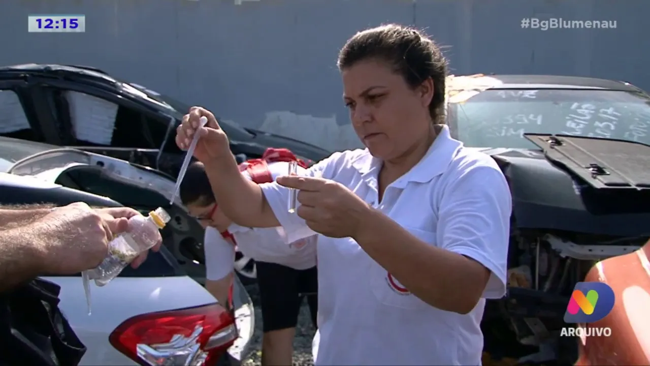 Oito bairros em Blumenau estão infestados de mosquitos da dengue