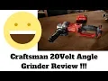 New CRAFTSMAN 20-volt Max Cordless Angle Review