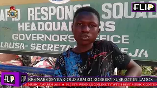 rrs nabs 20 year old arm robbery suspect in lagos