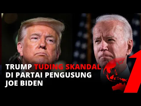 Presiden AS, Donald Trump Tuding Skandal di Partai Pengusung Biden