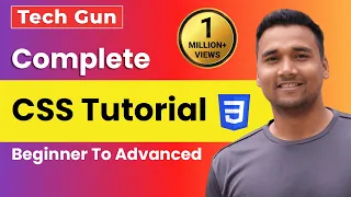 CSS Tutorial for Beginners One Shot CSS Full Course Complete CSS3 Tutorial Beginner to Advance