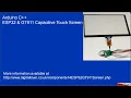 Arduino C ESP32 and GT911 Touch Screen Also works with Arduino Due