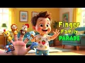 Download Lagu Five Little Fingers | Finger Family Song | Nursery Rhymes \u0026 Kids Songs@KinderBeats-k