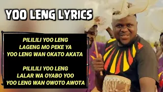 pililili yoo leng lyrics odong romeo