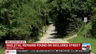 Investigation underway after skeletal remains found in West Price Hill