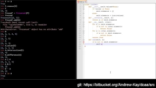 Python sets and the list-set data structure