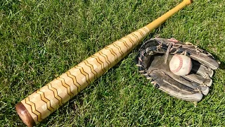 how to make a baseball bat made of 1283 pieces 