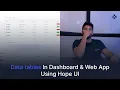 Data tables In Dashboard Web App Using Hope UI Iqonic Design
