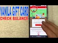 How To Check Vanilla Gift Card Balance