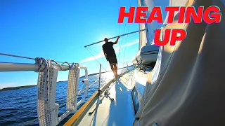 Seeking Shelter From a GALE, Sleepless Night & Can We Hitchhick ILLEGALLY 👮‍♂️ Ep85