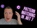 Pattern Matching in NET 7 Every Developer Should Know HOW TO - Code Samples