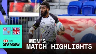 HUGE FIGHTBACK from Fiji  🥊 | Fiji v Great Britain | HSBC SVNS New York 2026 | Match Highlights
