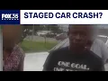 Orange County man arrested for allegedly staging car crash to defraud insurance