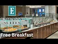 THIS is your Free Breakfast at an Embassy Suites Hotel