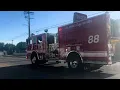 LAFD Engine 88 Responding FAST