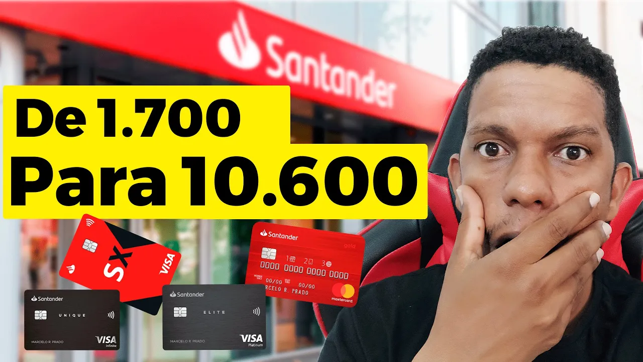 NOVA FUNÇÃO no SANTANDER VAI TURBINAR SEU LIMITE DE CRÉDITO - Conquiste Limite Santander Cartão