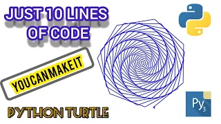 Making a Simple Graphics by Python Turtle in Android Python Turtle Tutorial - 01