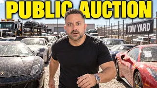 Buying Cars from a Public Tow Auction