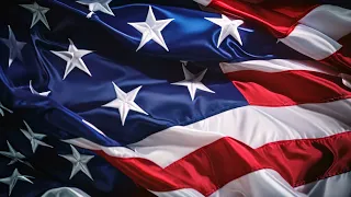 American flag waving in the wind United States of America flag background American National
