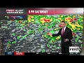First Alert Forecast Stormy pattern stays likely through the weekend