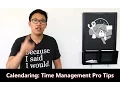 Calendaring Time Management Pro Tips