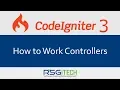 Codeigniter 3 Tutorial in Hindi How to Work Controllers