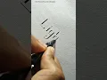 Creating illusion of 3D letters using shadow