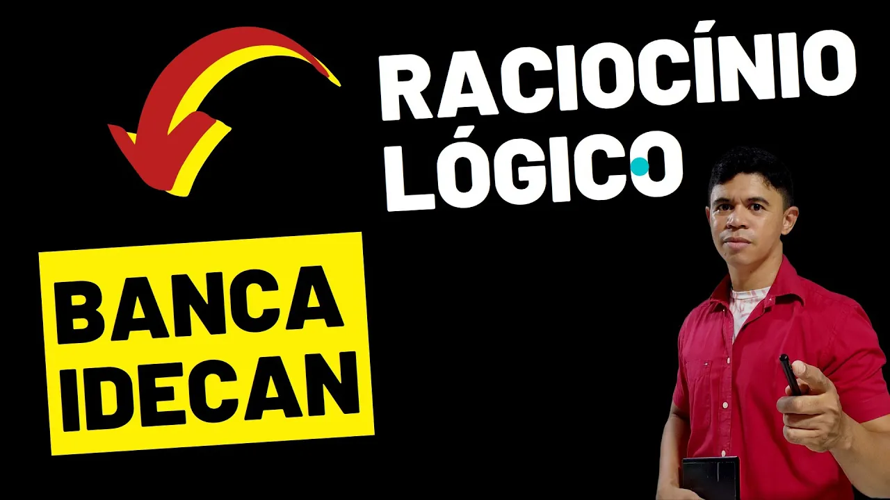 Raciocínio Lógico | Banca #idecan | Questões de 01 à 10