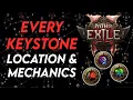 PoE2 Keystone Mechanics Breakdown Passive Tree Locations Path of Exile 2