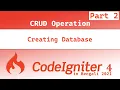 Creating Database Part 2 CodeIgniter 4