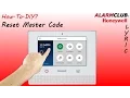 Honeywell Security System - How to Reset Master Code