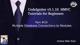 Learn CodeIgniter v3 1 10 HMVC Tutorials for Beginner - Multiple Database Connection