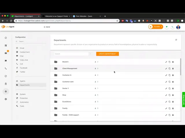 Thumbnail for LiveAgent Webinar 2: E-post, Automation, SLA